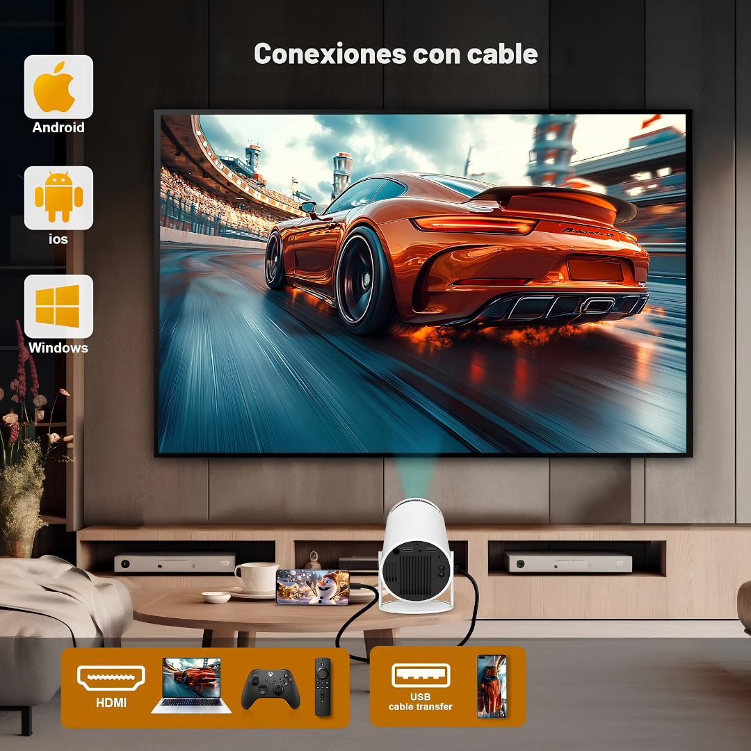 Proyector Inteligente HY300 Pro