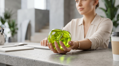 Green Apple Stress Ball